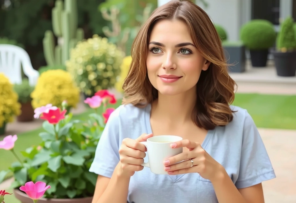 Klientin Julia R. mit verbesserter Verdauung und Wohlbefinden